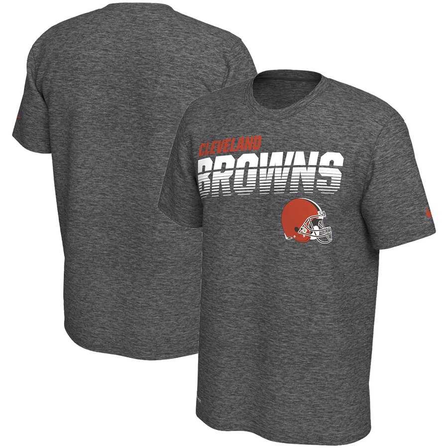 Cleveland Browns Nike Sideline Line of Scrimmage Legend Performance T-Shirt Heathered Gray,We sell and wholesale Cleveland Browns Nike Sideline Line of Scrimmage Legend Performance T-Shirt Heathered Gray on line form chian!